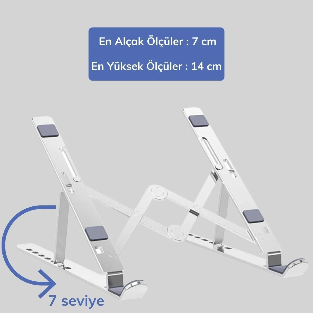 Ayarlanabilir Dizüstü Destek Tabanı Tamamen Katlanabilir Taşınabilir Laptop Yükseltici Bx40 Fiyatı, Yorumları ve Özellikleri