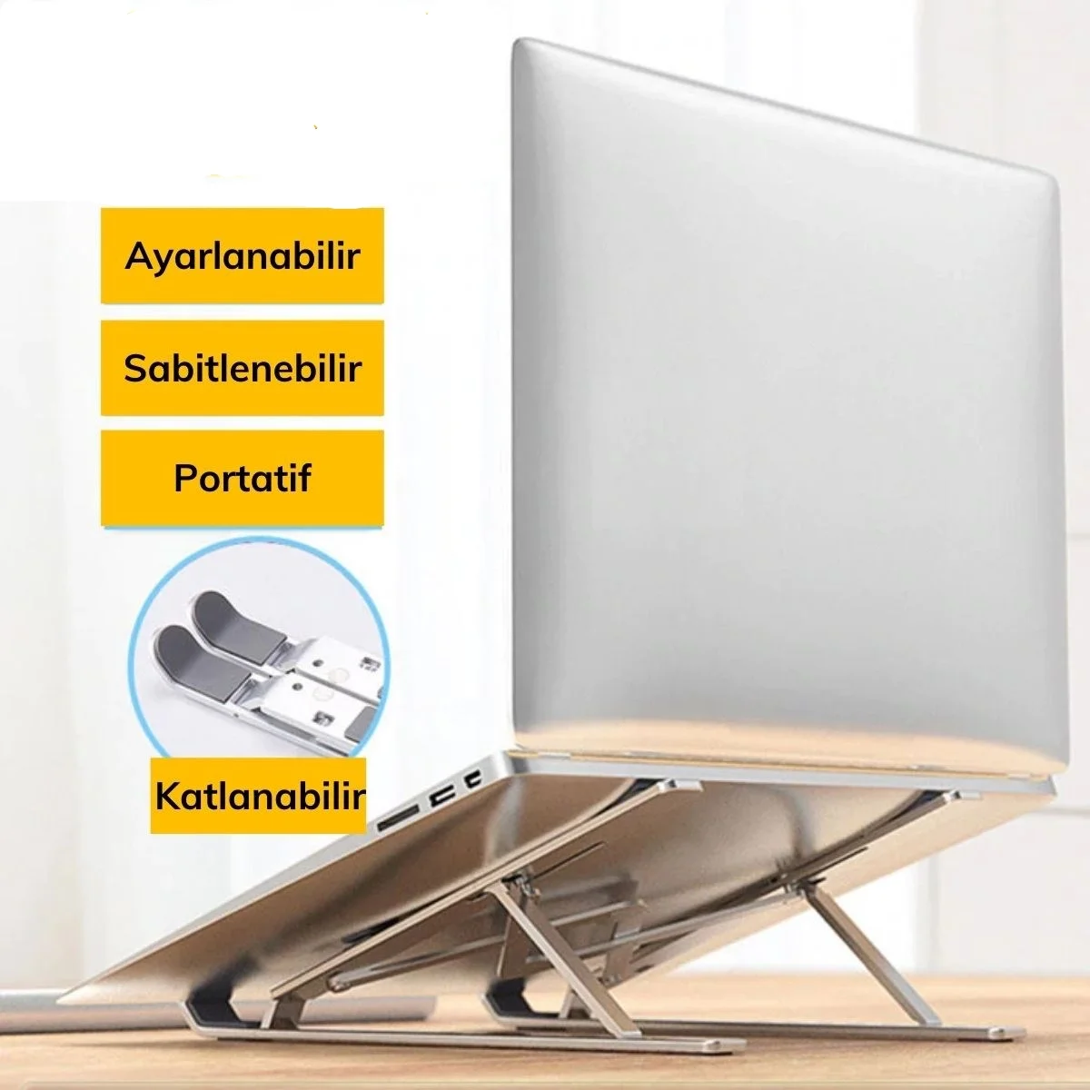 Ayarlanabilir Dizüstü Destek Tabanı Tamamen Katlanabilir Taşınabilir Laptop Yükseltici Bx40 Fiyatı, Yorumları ve Özellikleri