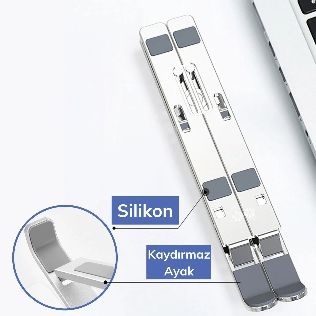 Ayarlanabilir Dizüstü Destek Tabanı Tamamen Katlanabilir Taşınabilir Laptop Yükseltici Bx40 Fiyatı, Yorumları ve Özellikleri