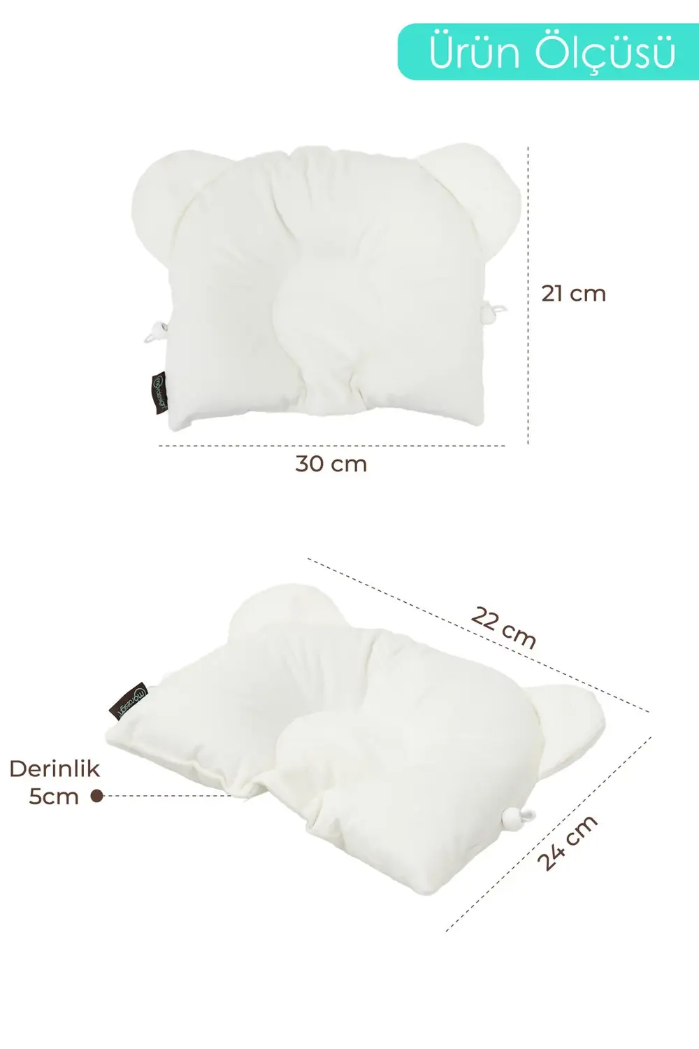 Ayarlanabilir Düz Kafa Yastığı, Yenidoğan Baş Yastık, Bebek Uyku