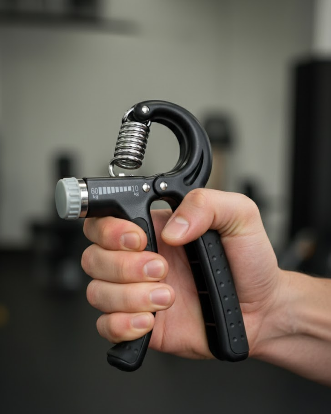 Ayarlanabilir El Yayı 5–60 Kg Sayaçlı Taşınabilir Güç Egzersiz Al