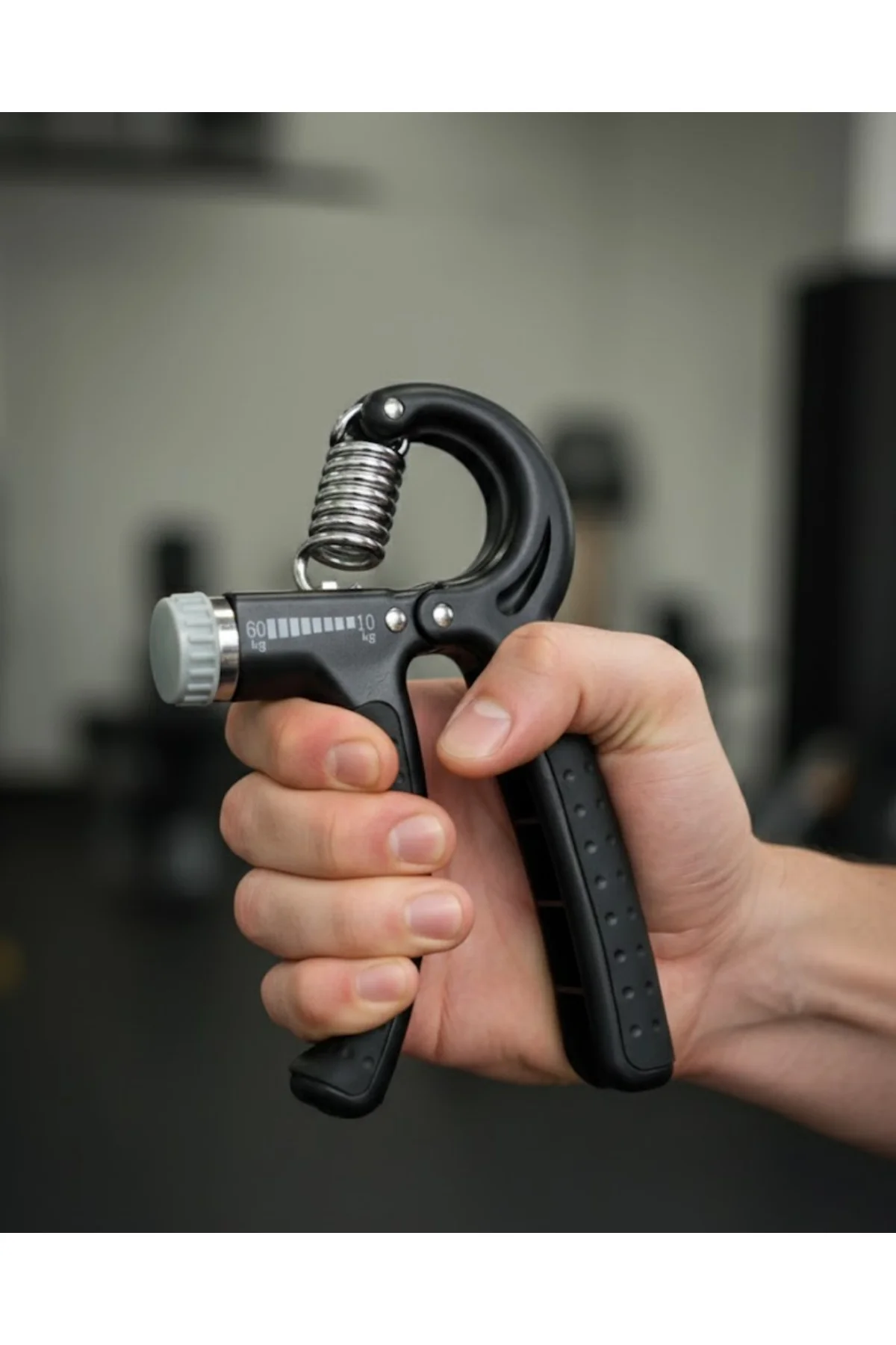 Ayarlanabilir El Yayı 5–60 Kg Sayaçlı Taşınabilir Güç Egzersiz Al