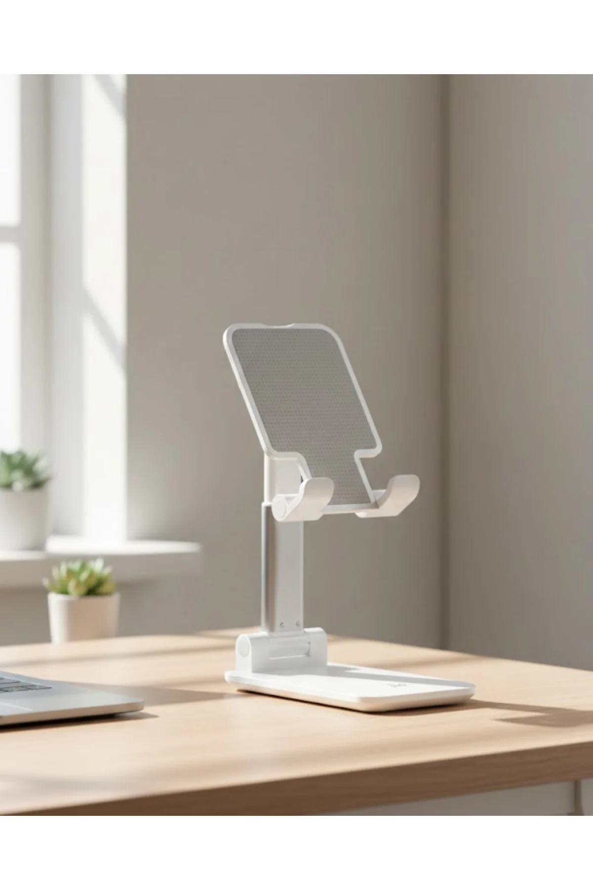 Ayarlanabilir Ergonomik Katlanabilir Masaüstü Telefon Tutucu Beya