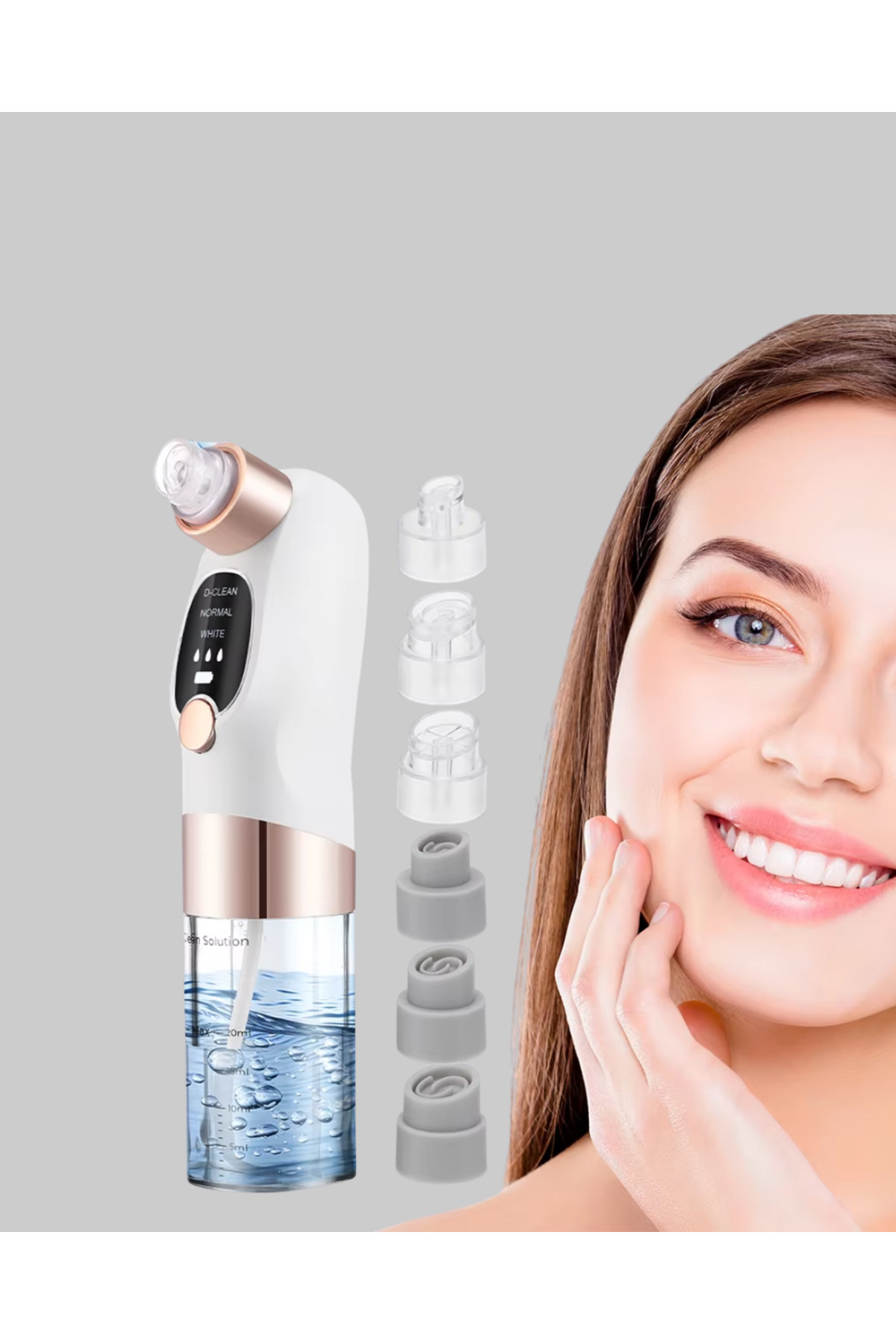 Ayarlanabilir Güç Seviyeli Vakumlu Siyah Nokta Temizleme Cihazı –