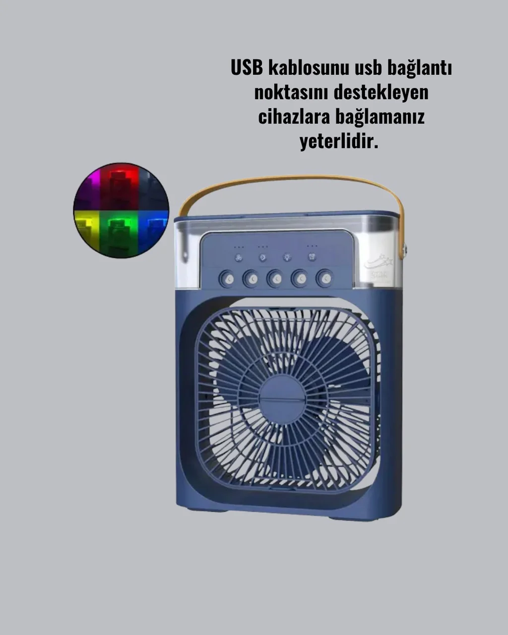 Ayarlanabilir Hız Ve Yönlü Yüksek Performanslı Masaüstü Fan - Lisinya