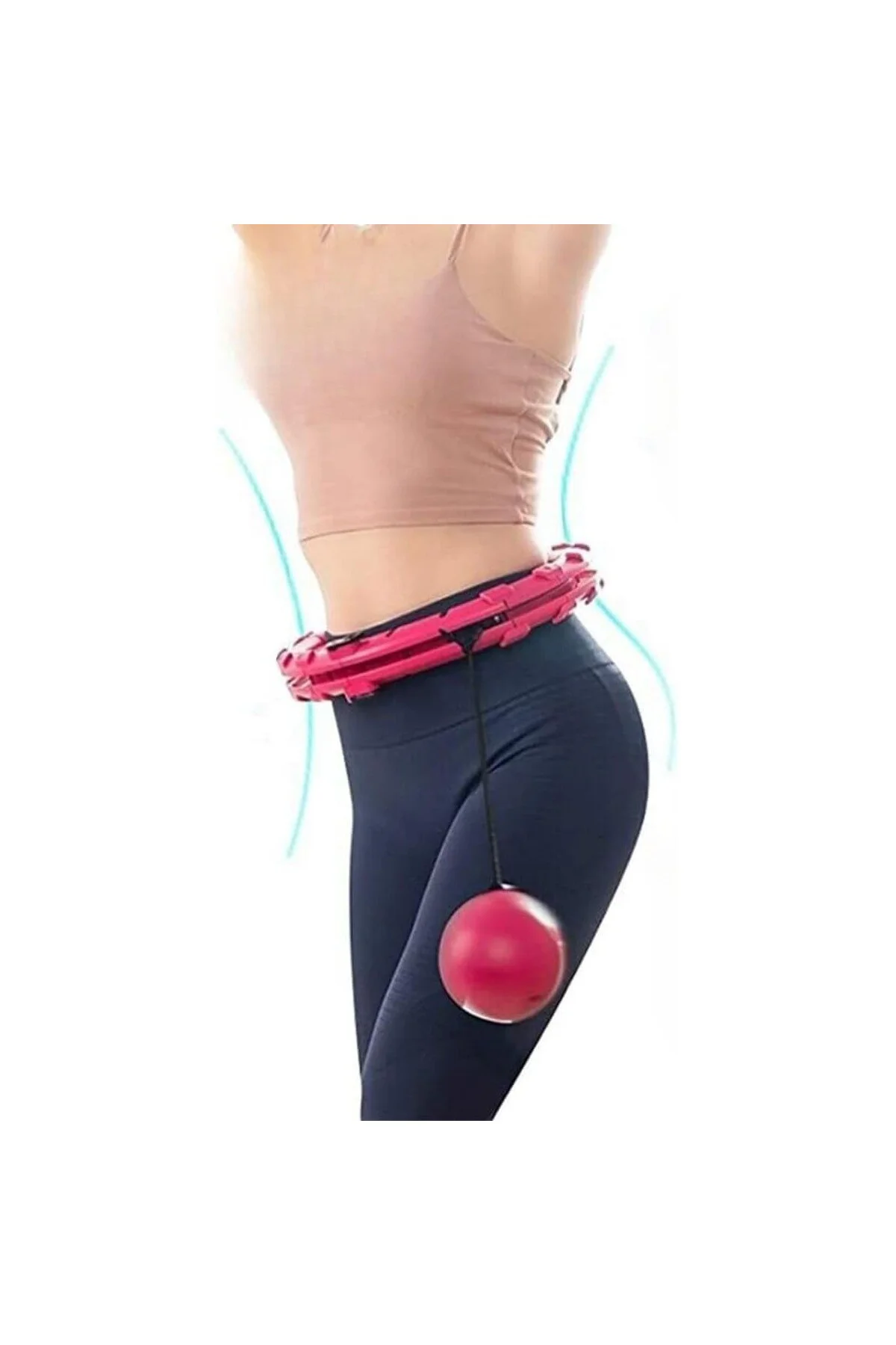 Ayarlanabilir Hulahop Çemberi, Fitness Aleti, Bel ve Karın Spo