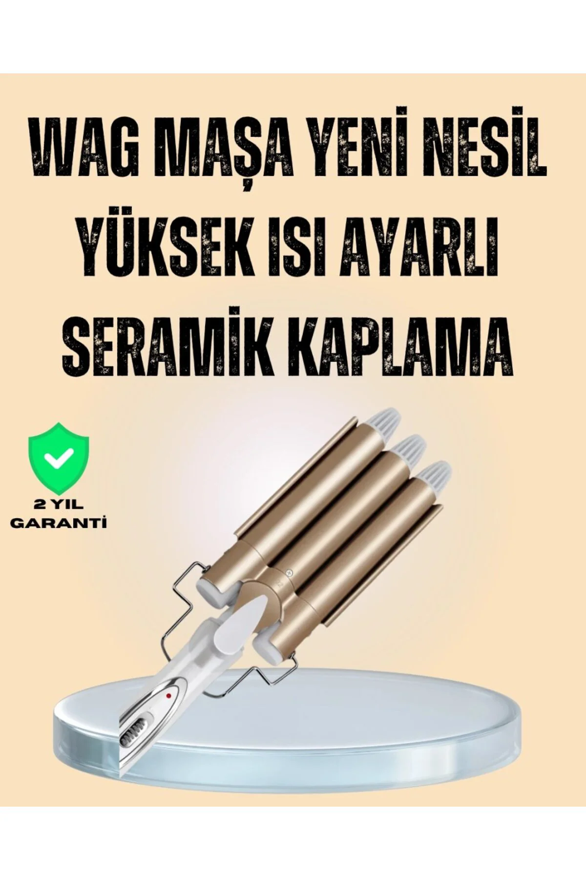 Ayarlanabilir Isı Ayarıyla Profesyonel Bukle Maşası – Hızlı Ve Na