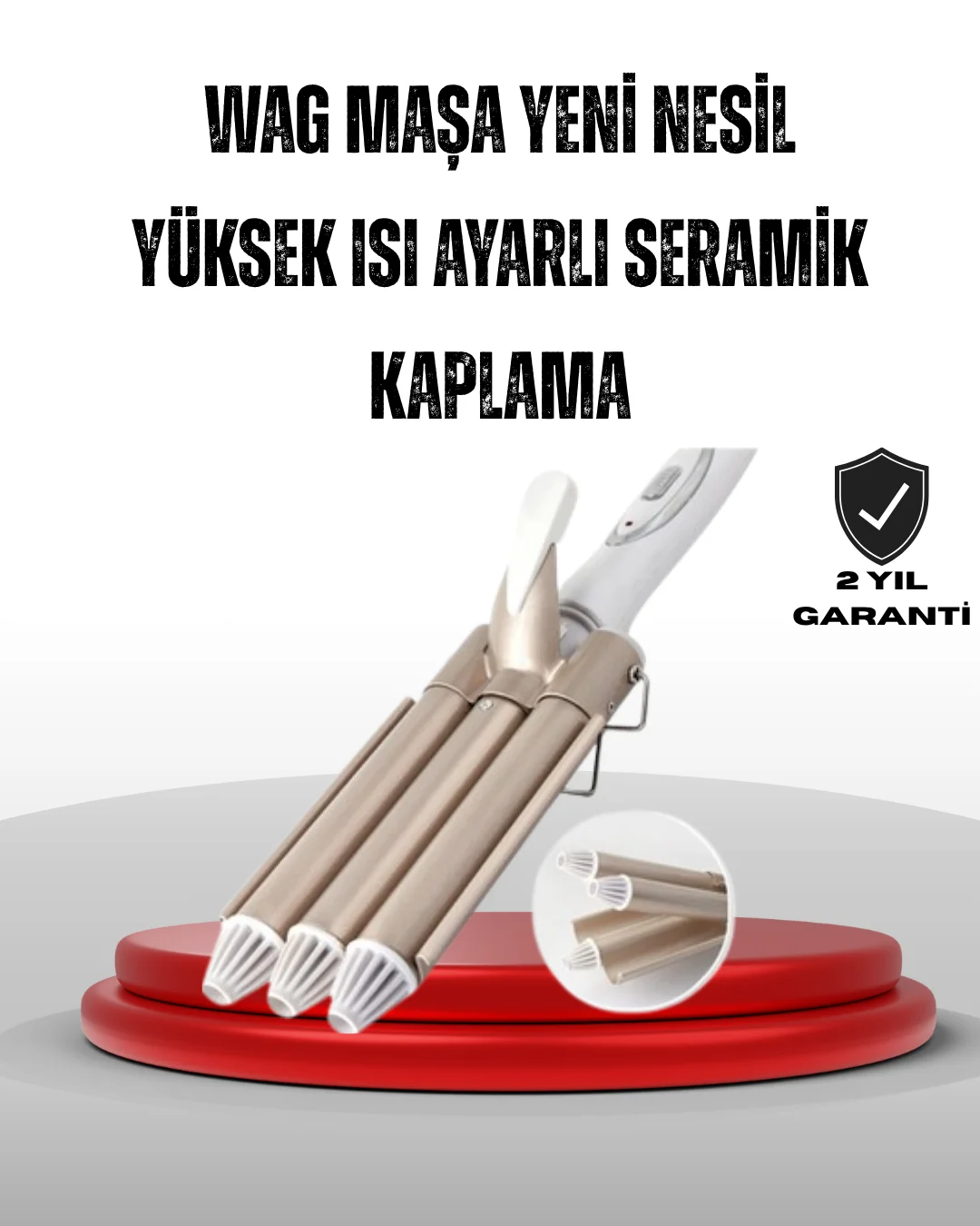 Ayarlanabilir Isı Ayarıyla Profesyonel Bukle Maşası – Hızlı ve Nazik Şekillendirme Ayarlanabilir Isı Ayarıyla Profesyonel Bukle Maşası – Hızlı ve Nazik Şekillendirme