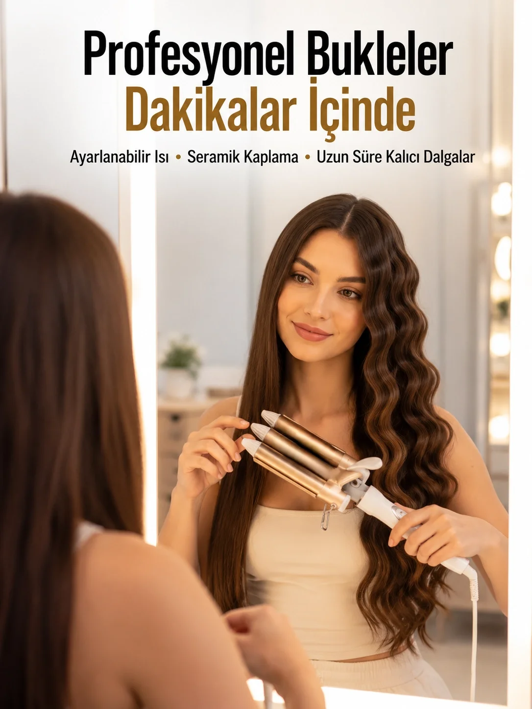 Ayarlanabilir Isı Ayarıyla Profesyonel Bukle Maşası – Hızlı ve Nazik Şekillendirme Fiyatı, Yorumları ve Özellikleri