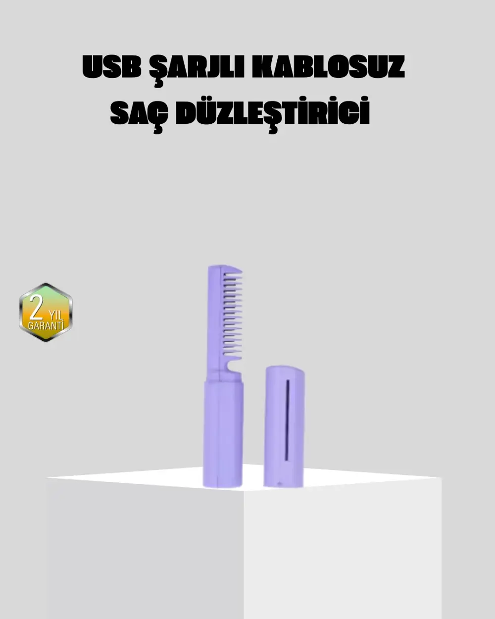 Ayarlanabilir Isı Kontrollü Saç Şekillendirici – İnce ve Kalın Te