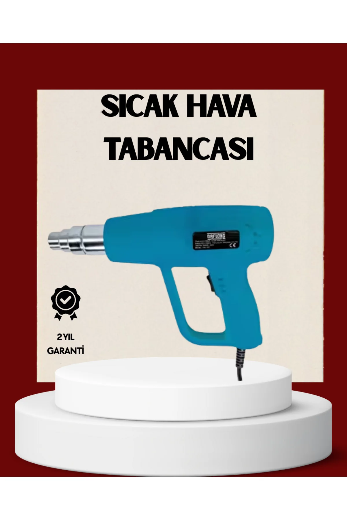 Ayarlanabilir Isı Tabancası Boya Sökme Lehim Isıtma