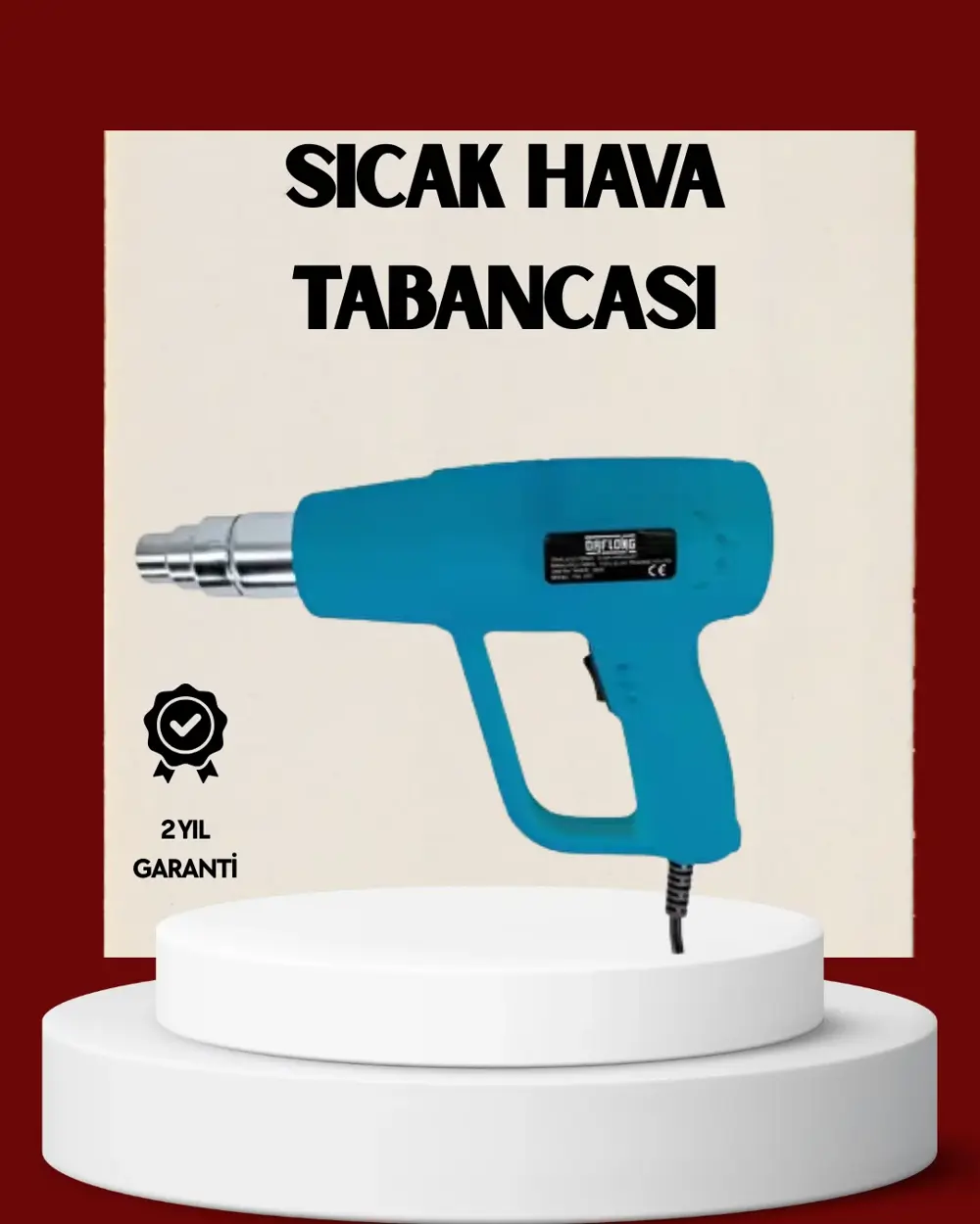 Ayarlanabilir Isı Tabancası Boya Sökme Lehim Isıtma