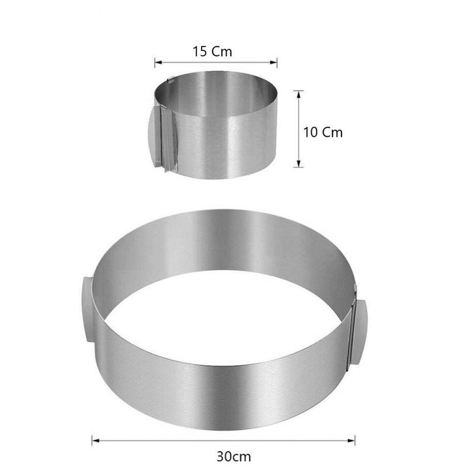 Çanta Yurdu Ayarlanabilir Kare Ve Çember Pasta Kek Pandispanya Kalıbı