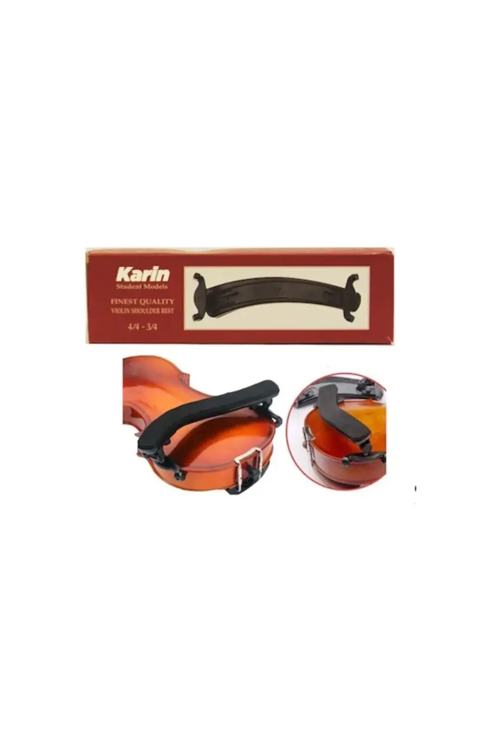 Ayarlanabilir Kademeli Tüm Kemanlara Uyumlu Keman Yastığı