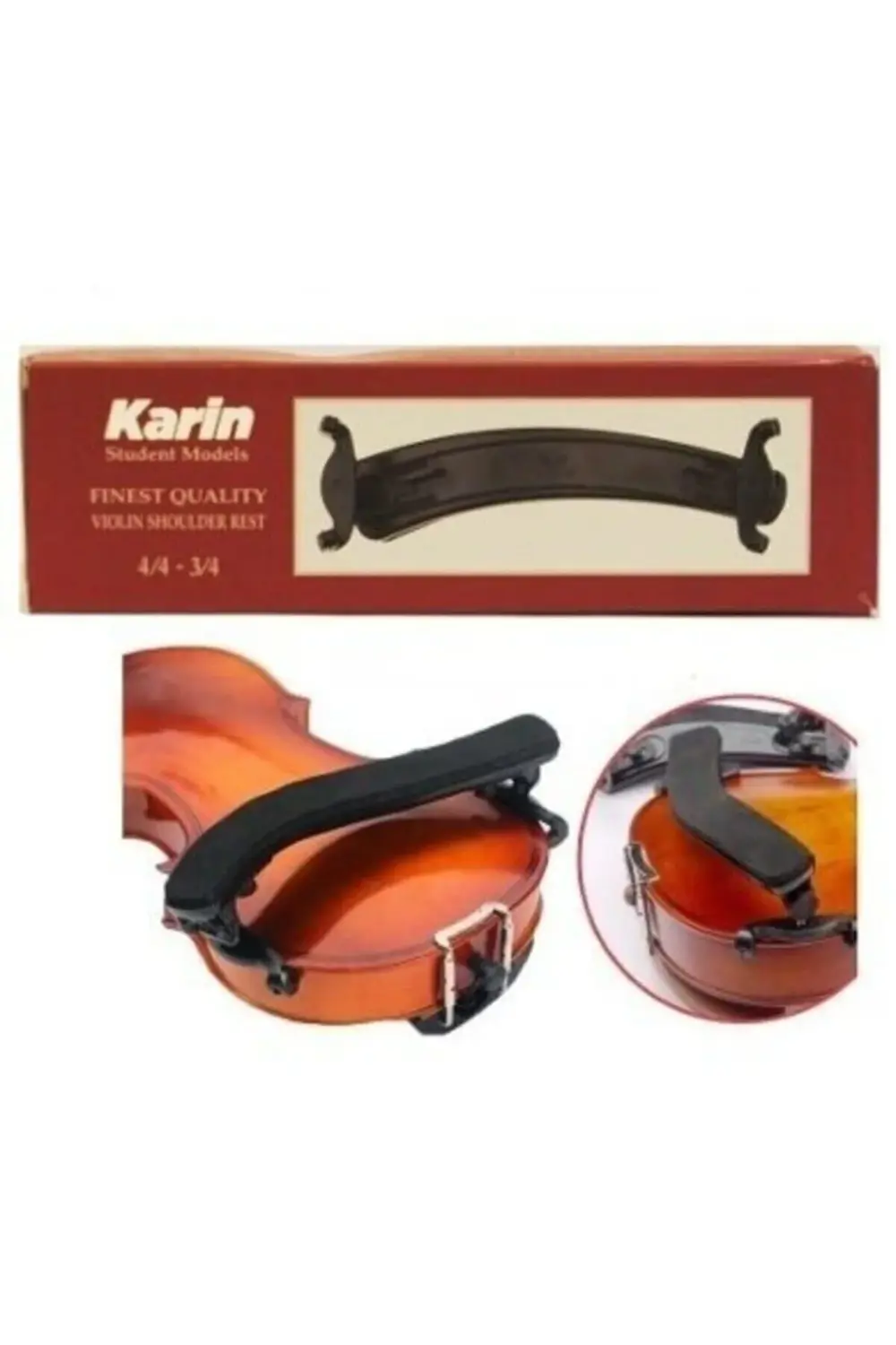 Ayarlanabilir Kademeli Tüm Kemanlara Uyumlu Keman Yastığı