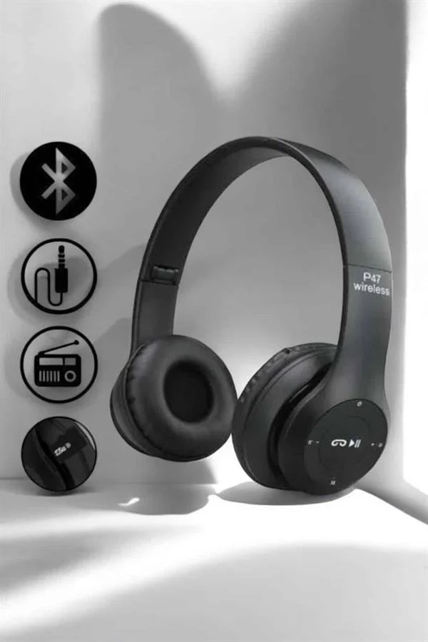 Ayarlanabilir Kafa Bandı ile Yüksek Performanslı Bluetooth Kulaklık Ayarlanabilir Kafa Bandı ile Yüksek Performanslı Bluetooth Kulaklık