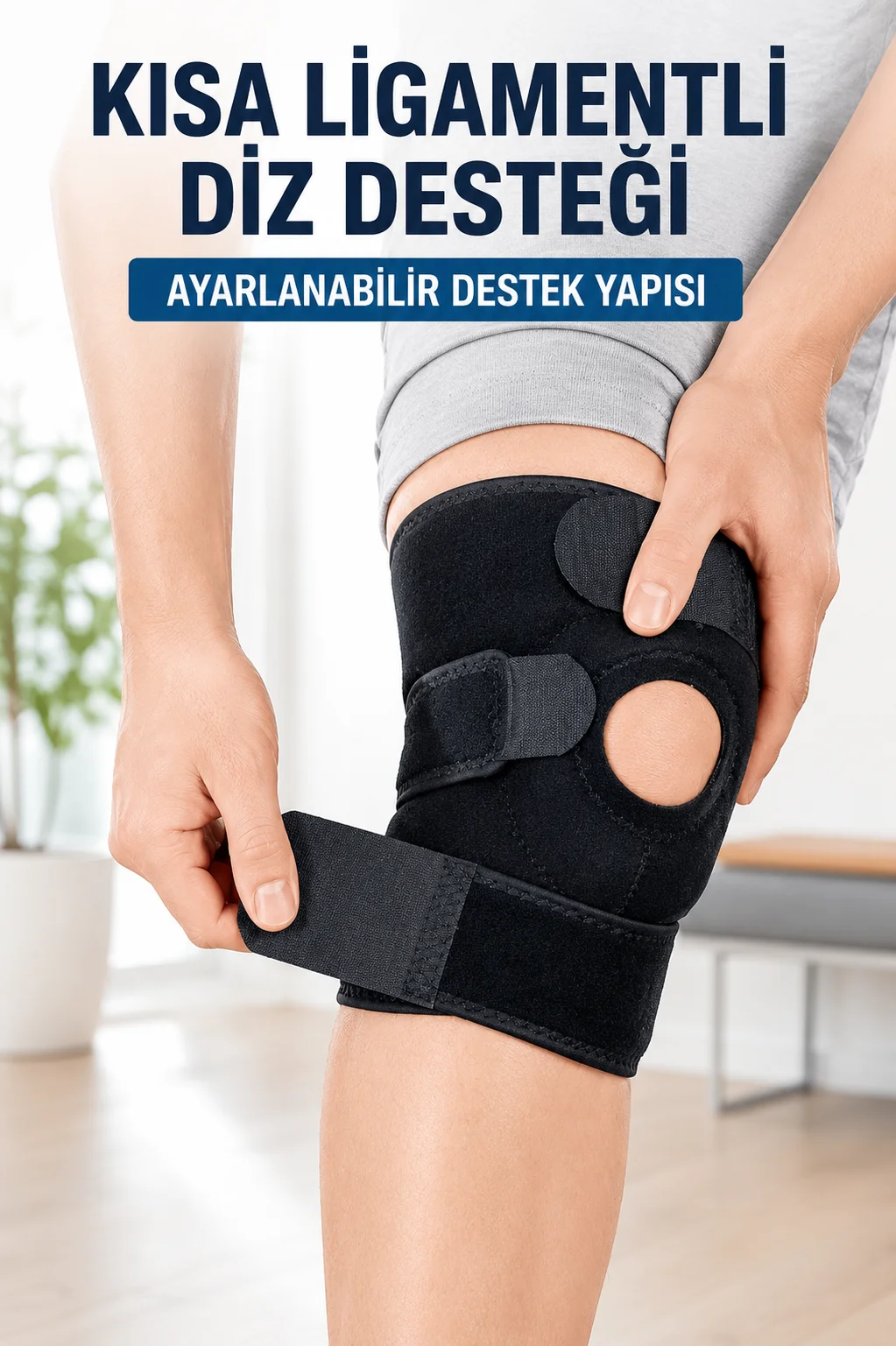Ayarlanabilir Kısa Ligamentli Dizlik Açık Diz Kapağı Spor ve Günlük Kullanım Fiyatı, Yorumları ve Özellikleri