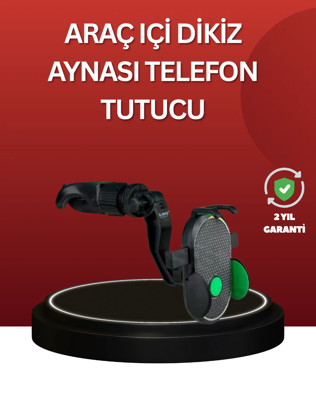 Ayarlanabilir Kıskaçlı Dikiz Aynası Telefon Tutucu Tüm Telefonlarla Uyumlu Ayarlanabilir Kıskaçlı Dikiz Aynası Telefon Tutucu Tüm Telefonlarla Uyumlu