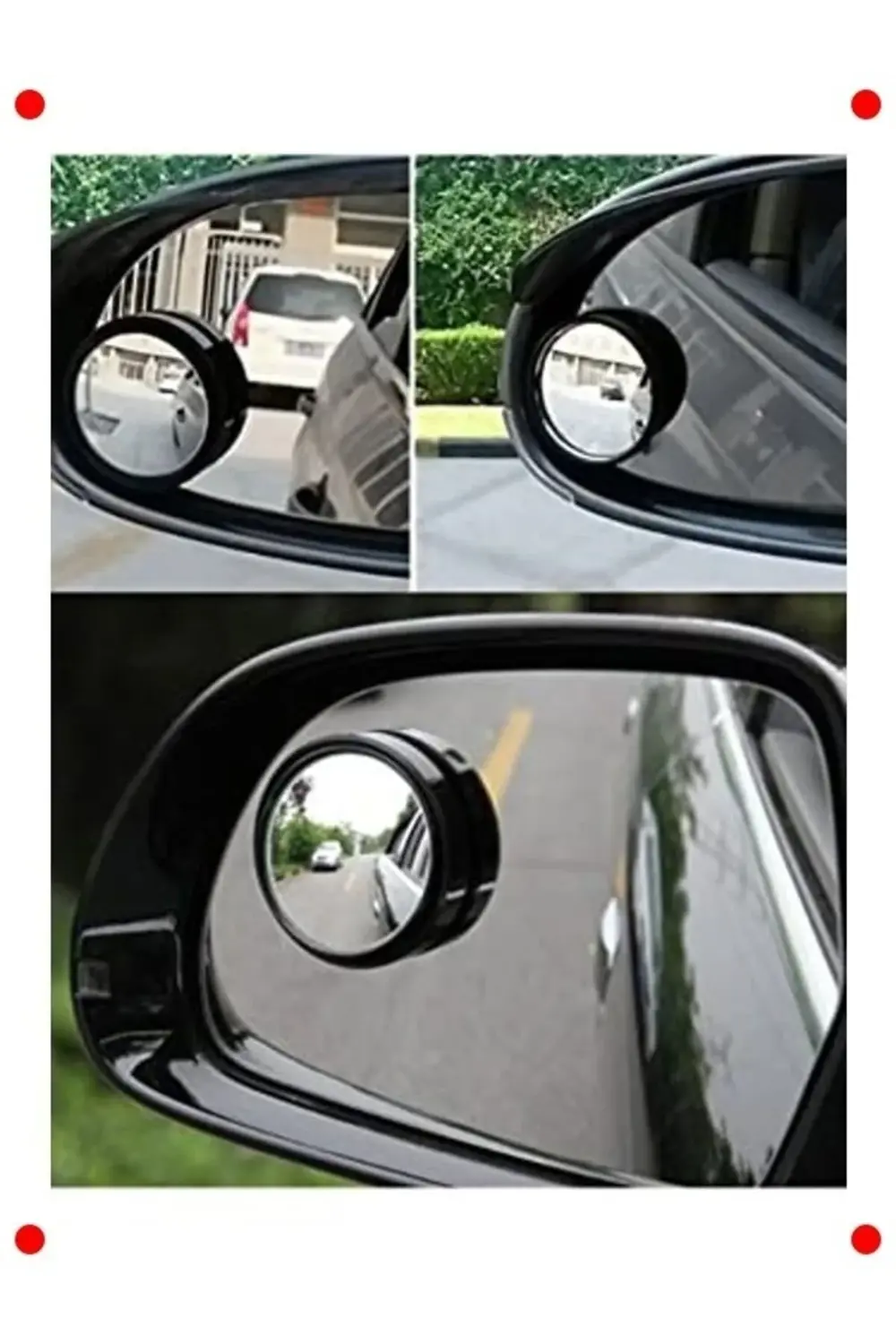 Ayarlanabilir Kör Nokta Aynası Seti 2 Adet - Geniş Görüş