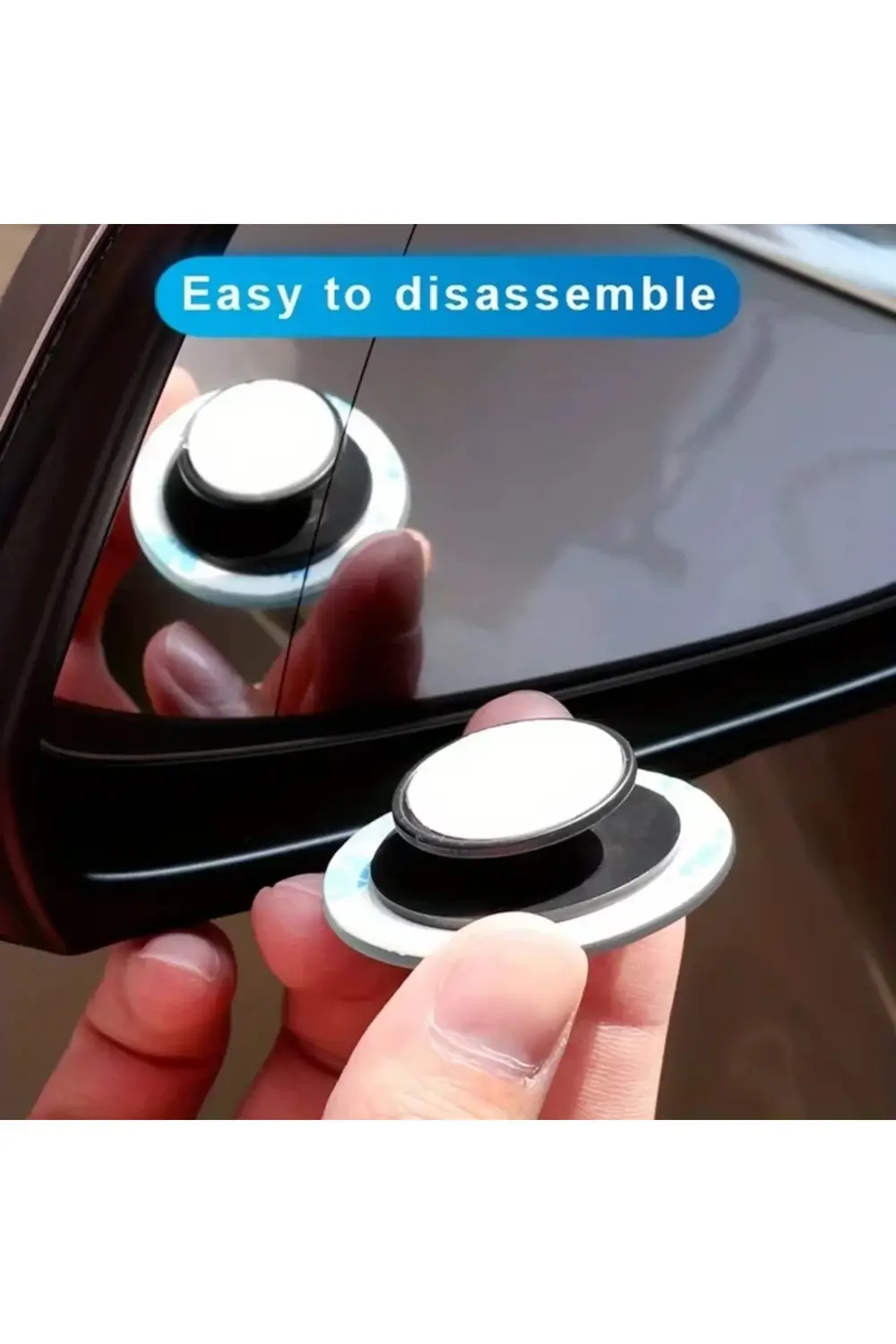 Ayarlanabilir Küçük Yuvarlak Araba Ters Yardımcı Dikiz Aynası Ara