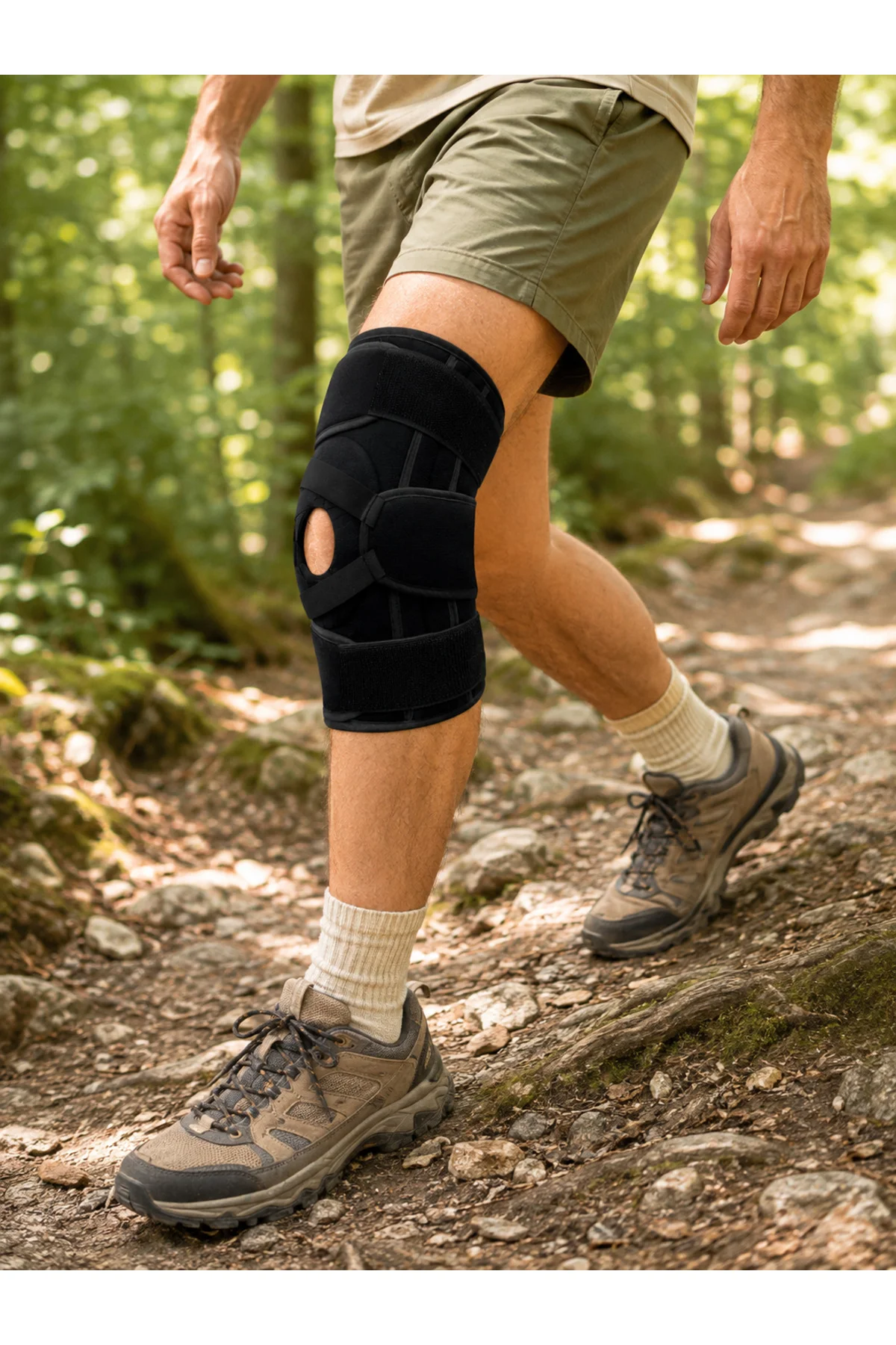 Ayarlanabilir Ligamentli Dizlik Patella Silikon Pedli Nefes Alabilir Diz Koruyucu Ayarlanabilir Ligamentli Dizlik Patella Silikon Pedli Nefes Alabilir Diz Koruyucu - Görsel 3