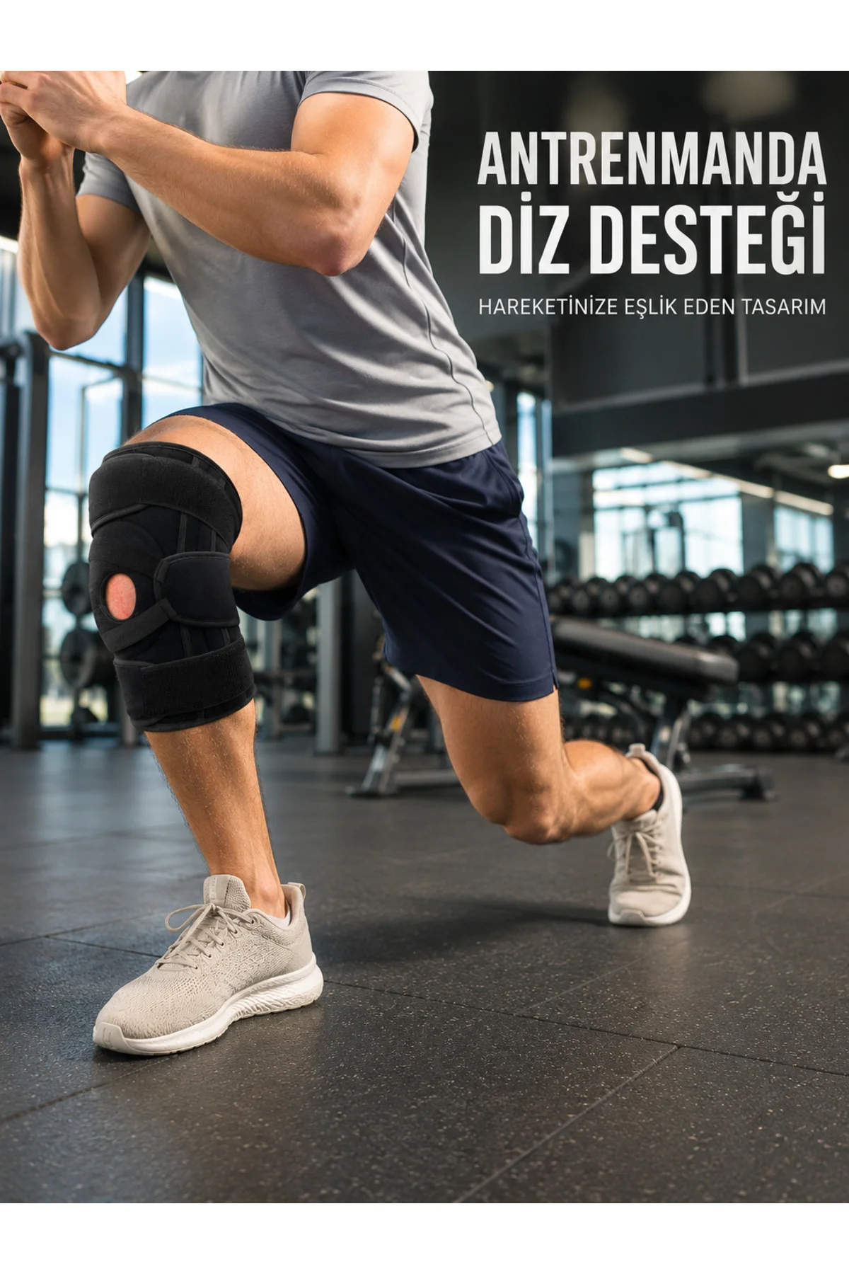 Ayarlanabilir Ligamentli Dizlik Patella Silikon Pedli Nefes Alabilir Diz Koruyucu Ayarlanabilir Ligamentli Dizlik Patella Silikon Pedli Nefes Alabilir Diz Koruyucu