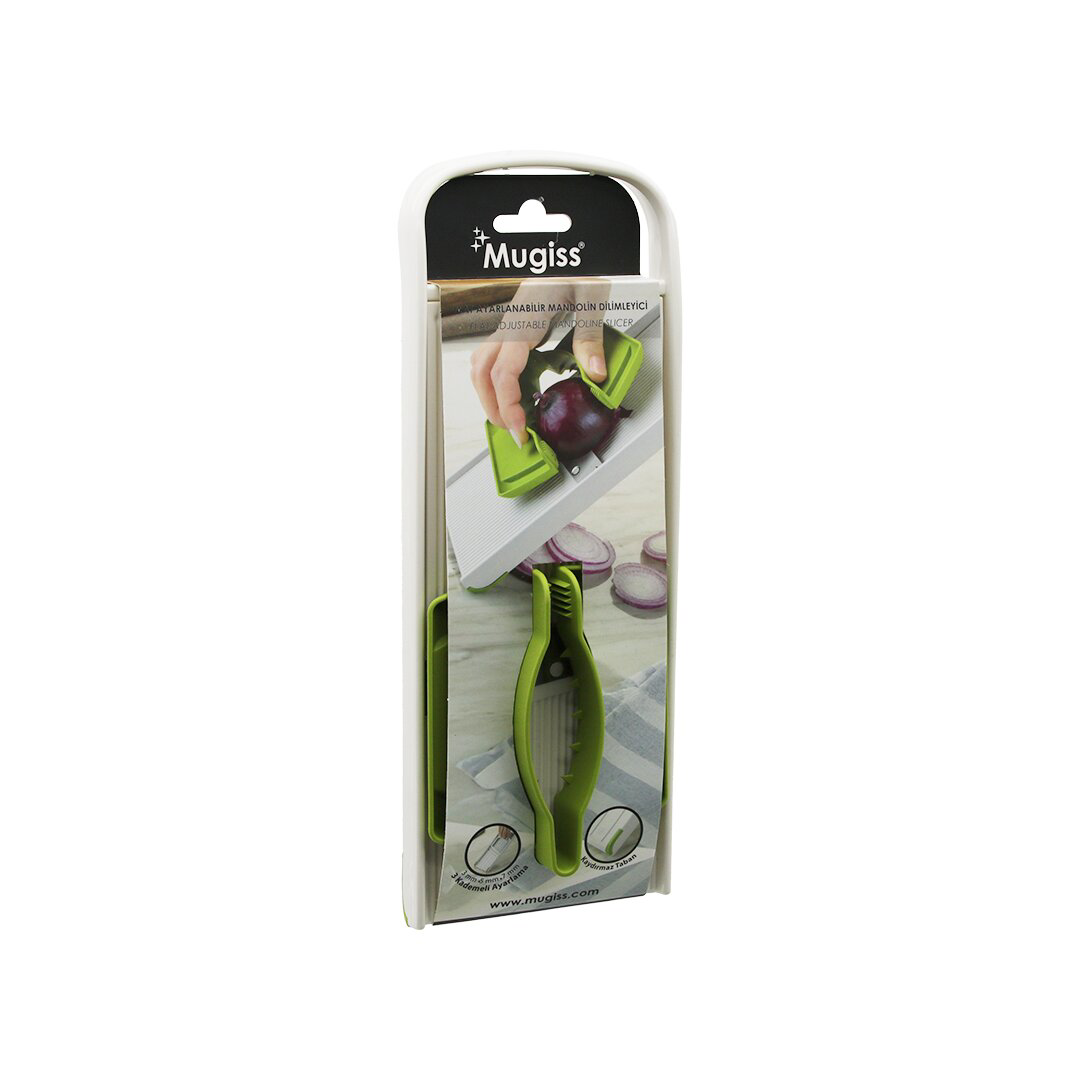 AYARLANABİLİR MANDOLİN DİLİMYECİ 3 KADEME = 3MM - 5MM - 7MM KAYDI