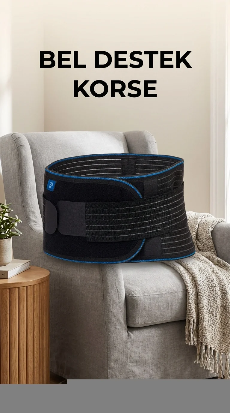 Ayarlanabilir Nefes Alabilir Ortopedik Bel Destekli Çalışma Korsesi Unisex