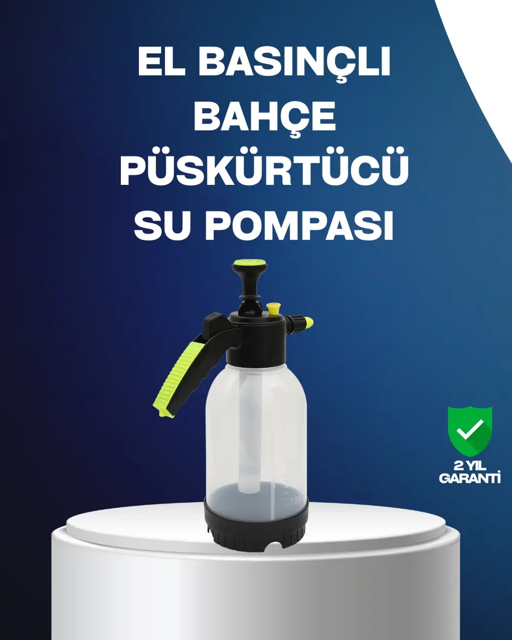 Ayarlanabilir Nozullu Basınçlı Köpük Pompası Araba Yıkama 2L Kapa