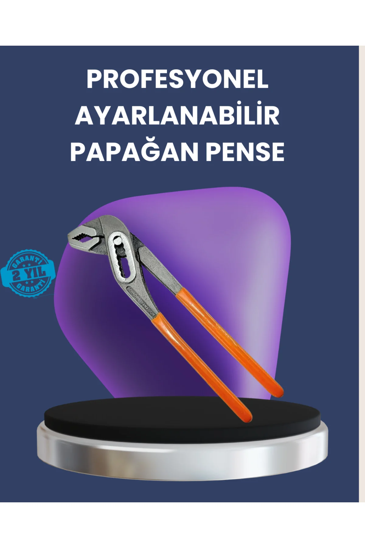 Ayarlanabilir Papağan Pense Çelik Gövde Profesyonel Kurbağacık