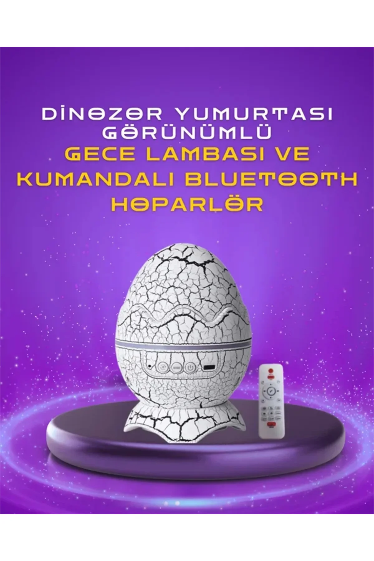 Ayarlanabilir Parlaklık ve Sis Efektli Atmosfer Lambası