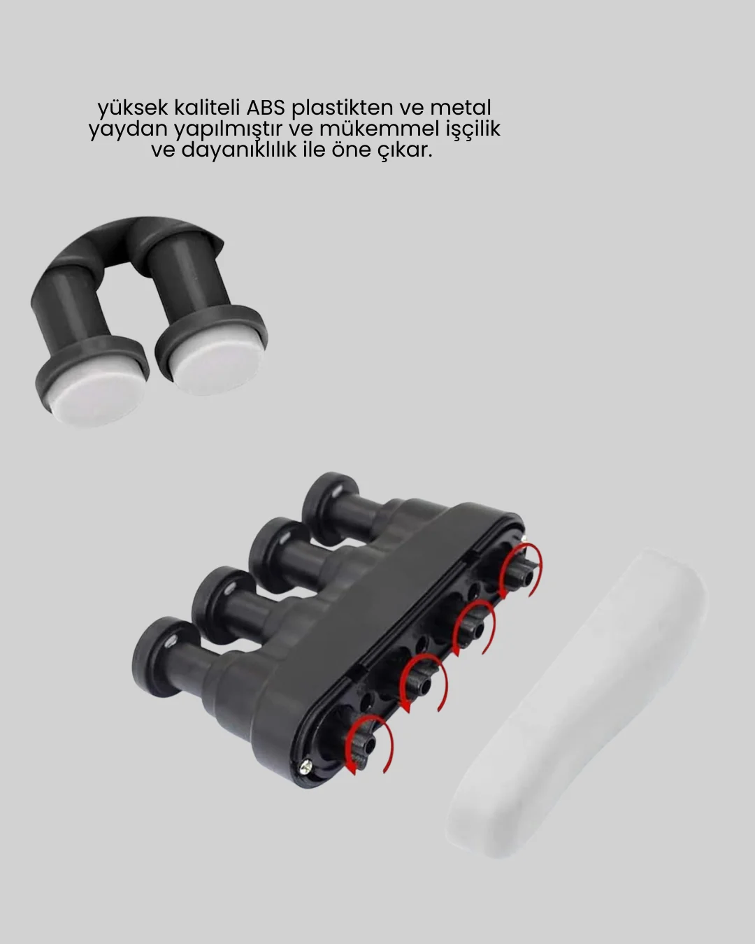 Ayarlanabilir Parmak Güçlendirme Aleti Dayanıklı Yapı