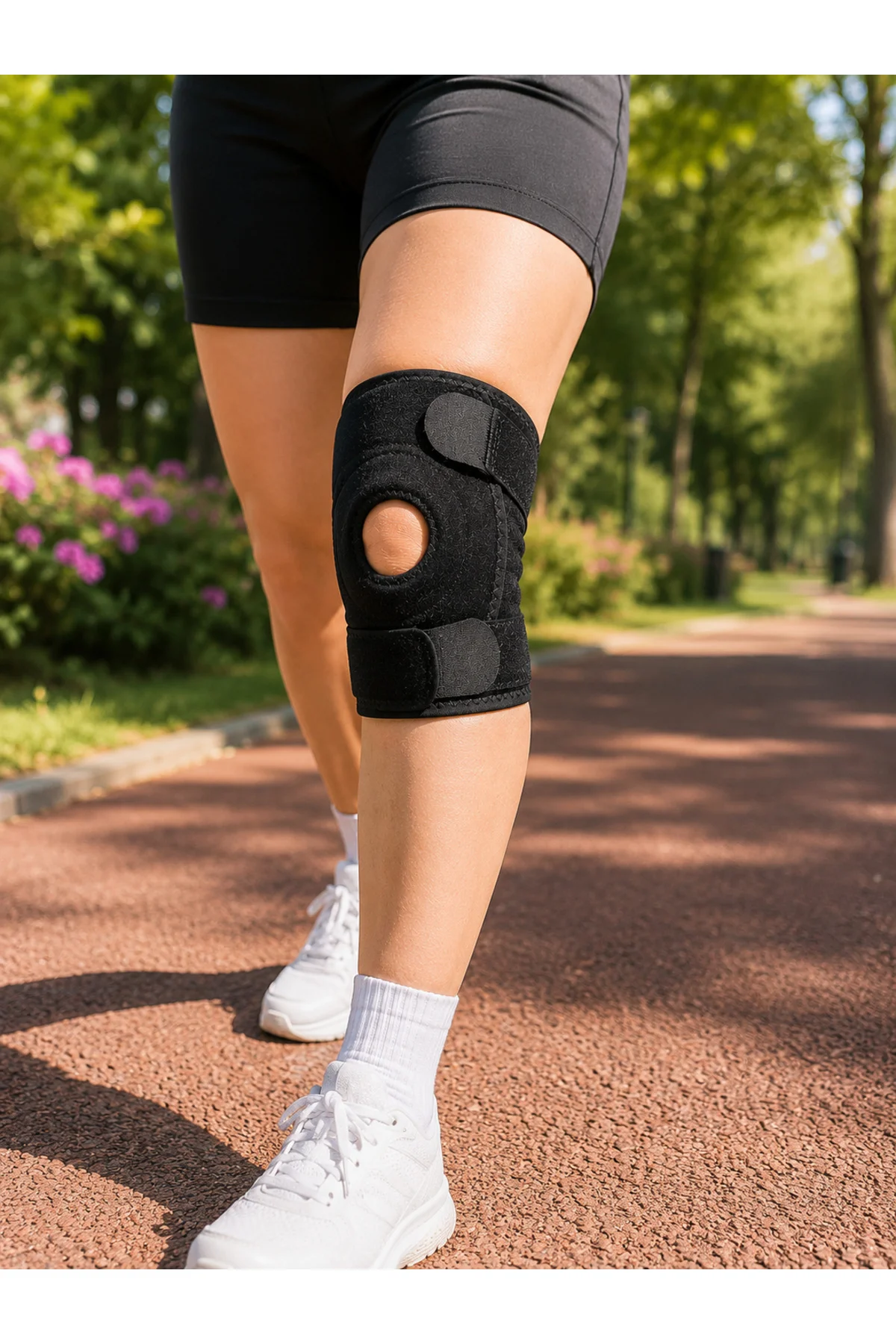 Ayarlanabilir Patella Dizlik Esnek Cırtlı Diz Kapağı Destekleyici Kısa Dizlik Ayarlanabilir Patella Dizlik Esnek Cırtlı Diz Kapağı Destekleyici Kısa Dizlik - Görsel 4