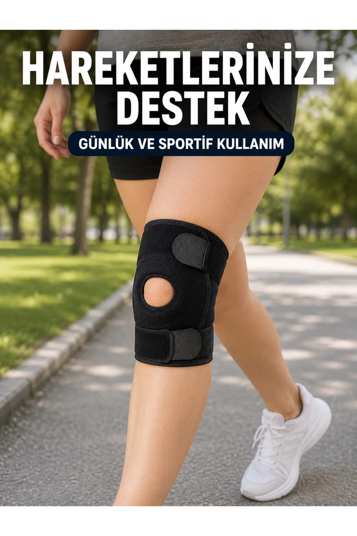 Ayarlanabilir Patella Dizlik Esnek Cırtlı Diz Kapağı Destekleyici Kısa Dizlik Ayarlanabilir Patella Dizlik Esnek Cırtlı Diz Kapağı Destekleyici Kısa Dizlik