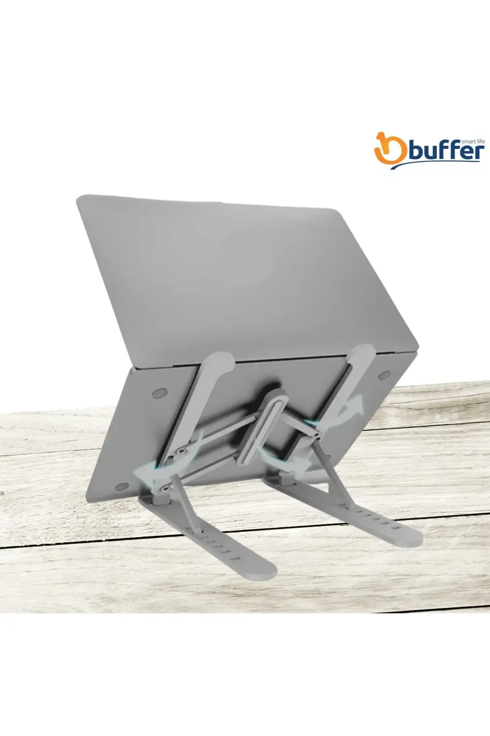 ® Ayarlanabilir Plastik Dizüstü Destek Tabanı Katlanabilir Taşına