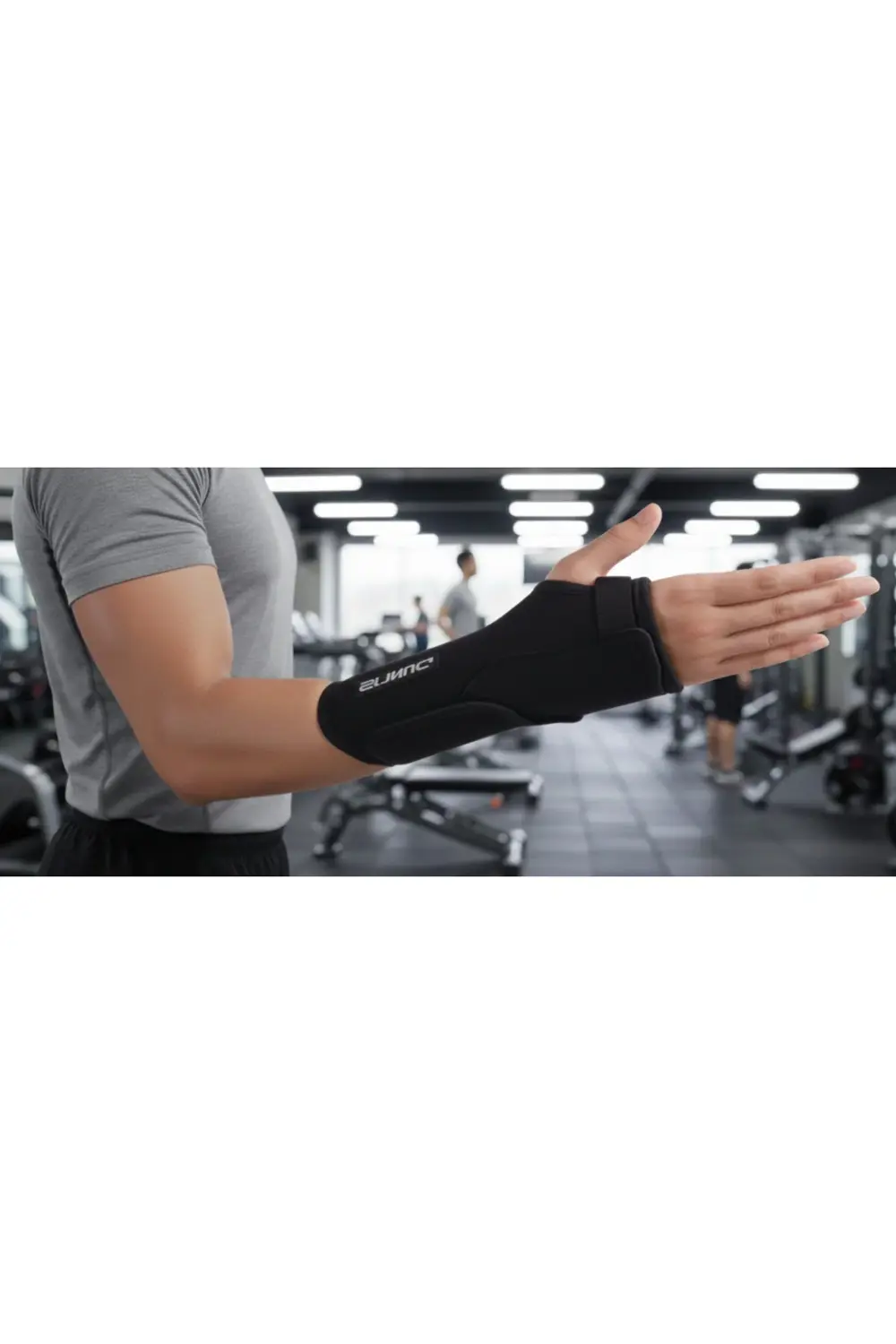 Ayarlanabilir Sol El Bilekliği-Koruyucu ve Sabitleyici Atel-Deste Ayarlanabilir Sol El Bilekliği-Koruyucu ve Sabitleyici Atel-Deste