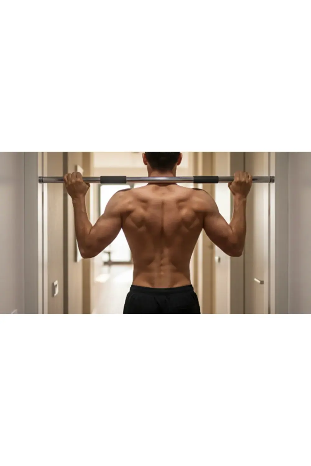 Ayarlanabilir Süngerli Koridor Barı 80X130 -Fitness Barı-Omuz-Sır