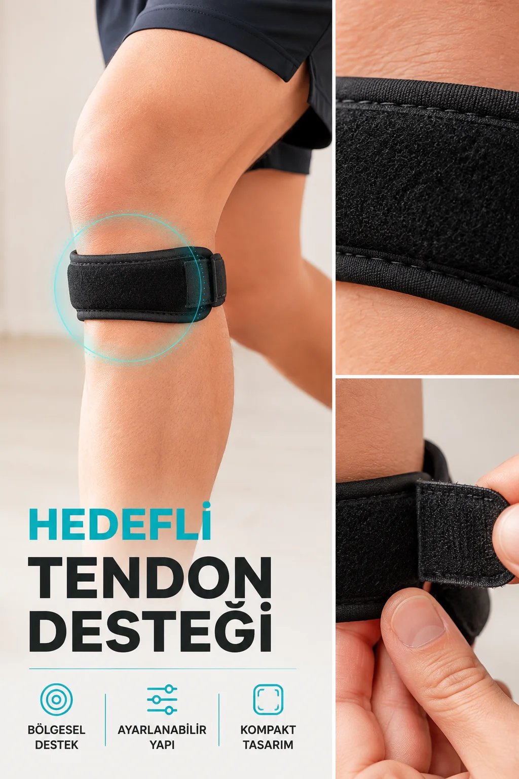Ayarlanabilir Tendon Destek Bandı Diz Altı Spor Koşu Yürüyüş Bandı Fiyatı, Yorumları ve Özellikleri