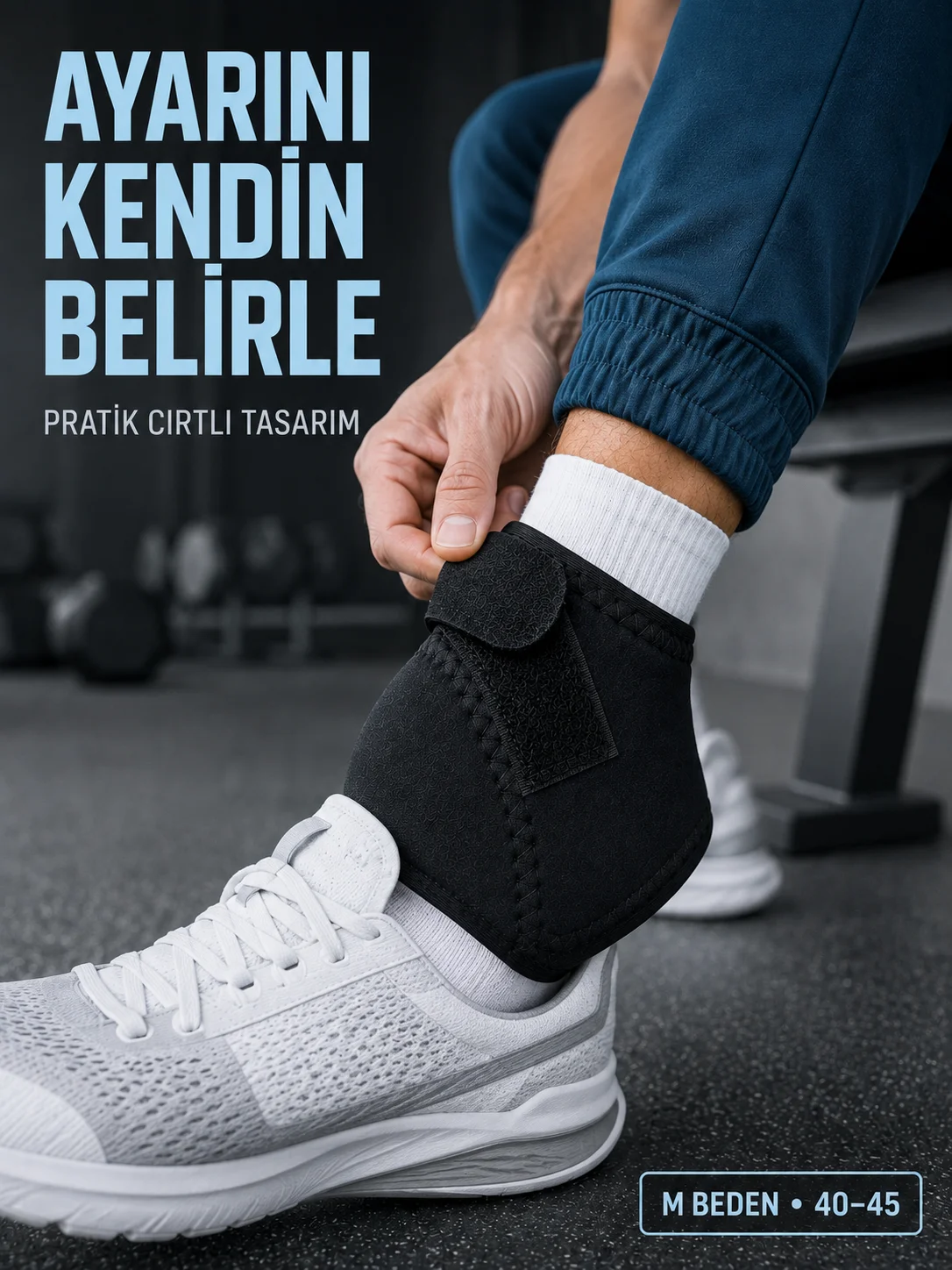 Ayarlanabilir Topuk Desteği M Beden 40-45 Numara Cırtlı Günlük Kullanım Fiyatı, Yorumları ve Özellikleri