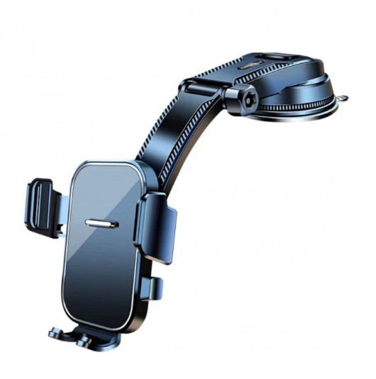 Ayarlanabilir Uzun Kollu Vakumlu Araç Telefon Tutucu