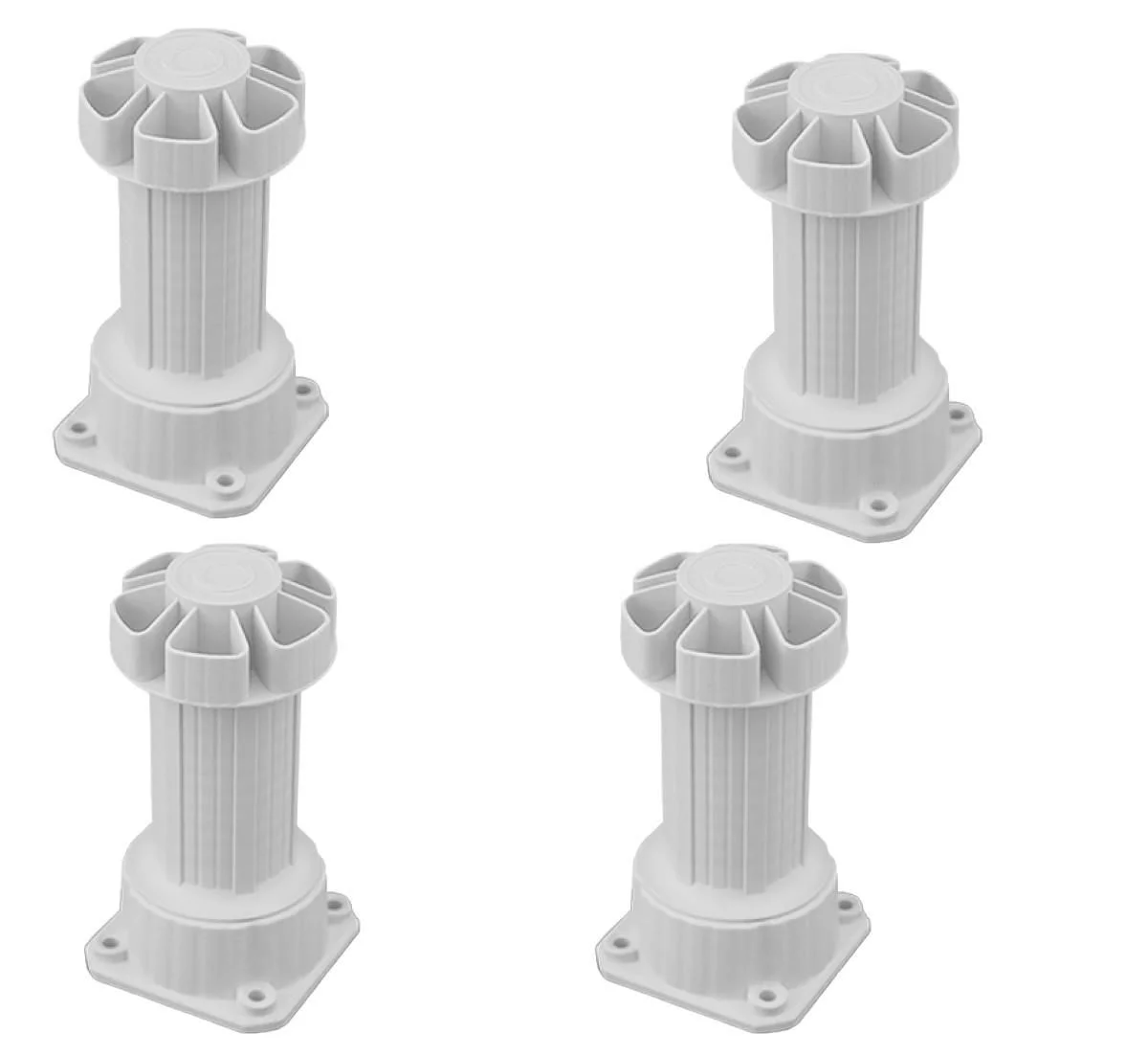 Ayarlı Baza Ayağı 100-150 mm (4 Adet) - Masafe Dengeleme ve Stabilizasyon Çözümü