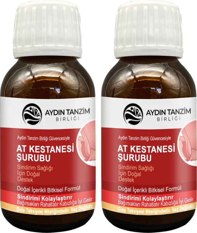 Aydın Tanzim Birliği At Kestanesi Şurubu - Eklem ve Dolaşım Desteği (2 Adet) Fiyatı, Yorumları ve Özellikleri