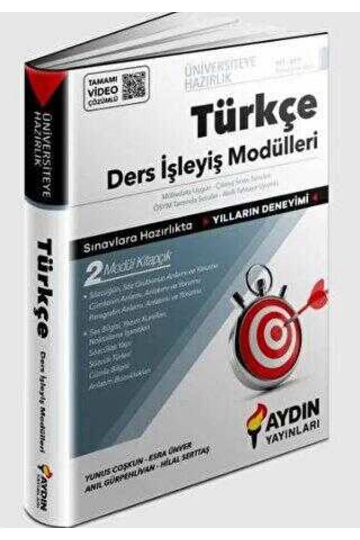 AYDIN TYT TÜRKÇE DERS İŞLEYİŞ MODÜLLERİ