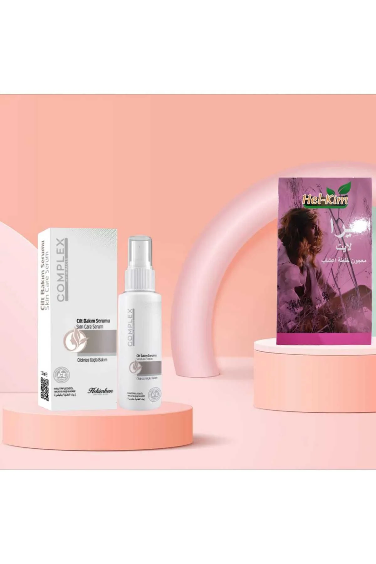 Aydınlatıcı Cilt bakım Serumu 125 ml + Hera Light Bayanlara Özel