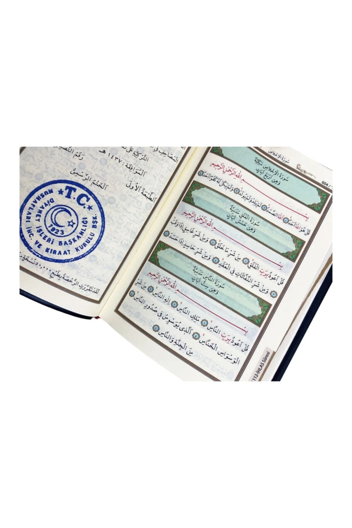 Ayfa Mühürlü Çanta Boy Fermuarlı Kılıflı Kuranı Kerim Pembe ( Eba