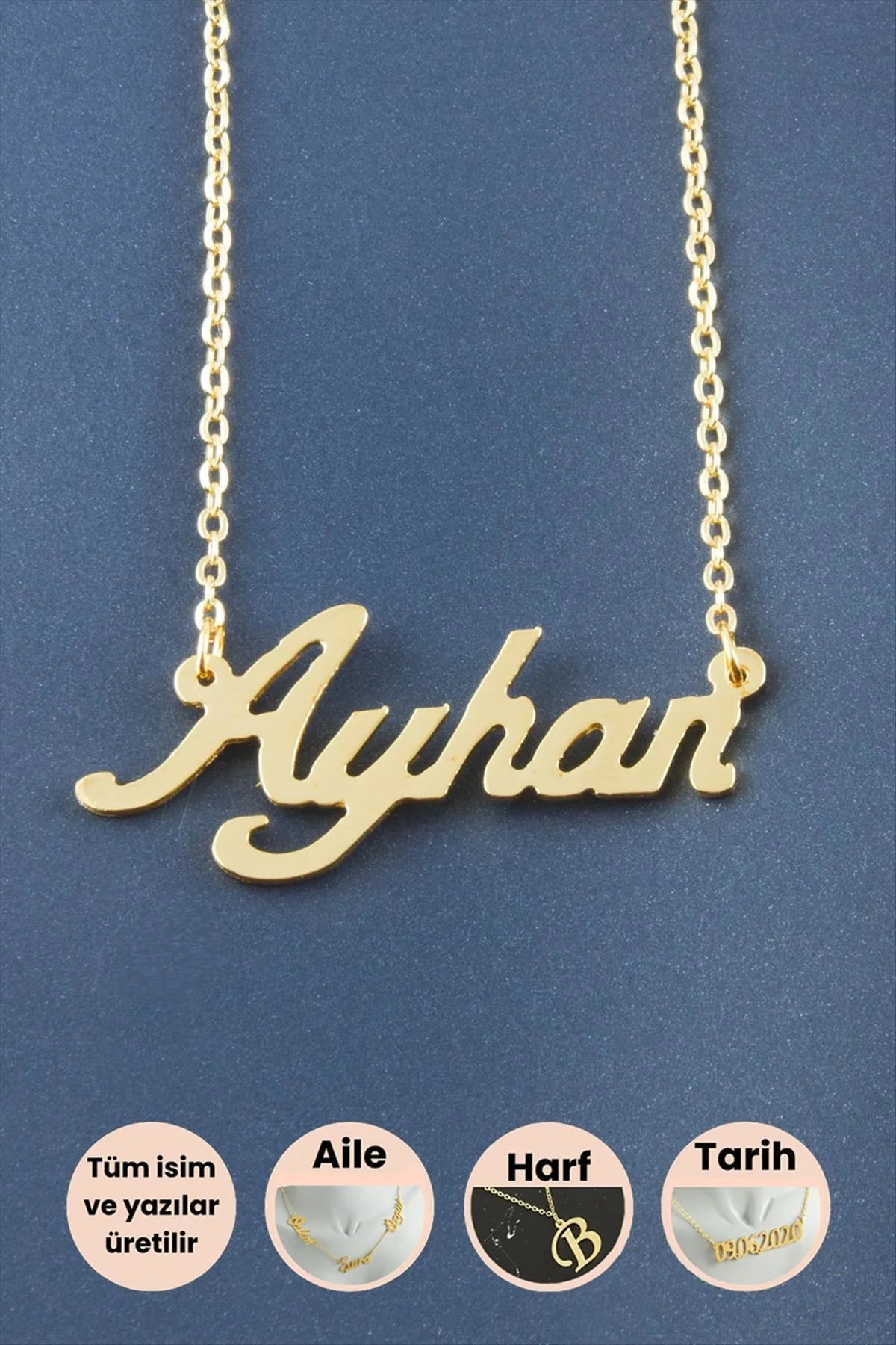 Ayhan İsimli Kolye Ayhan İsimli Kolye