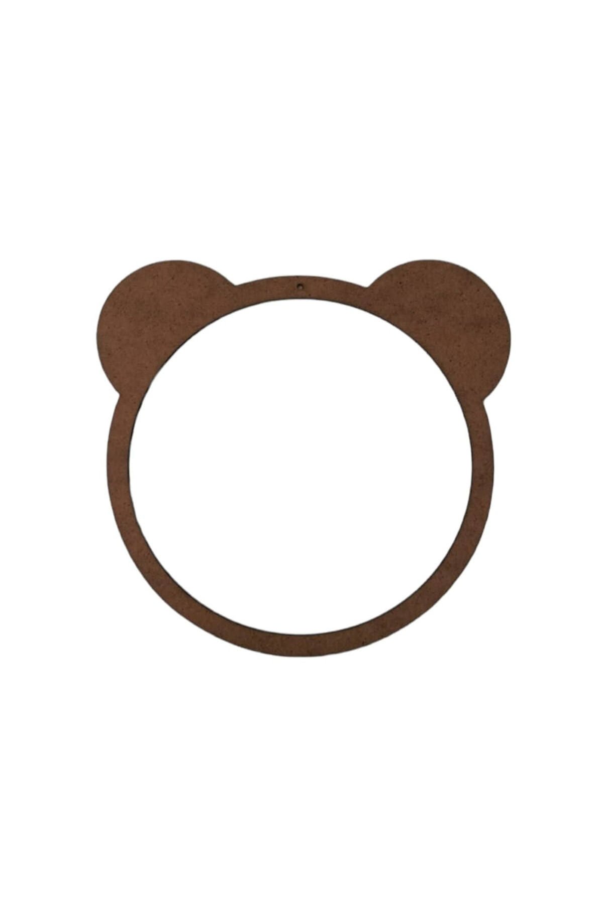 Leylaser Ayıcık Kulaklı 3 Mm Ham Mdf Kasnak 35 Cm