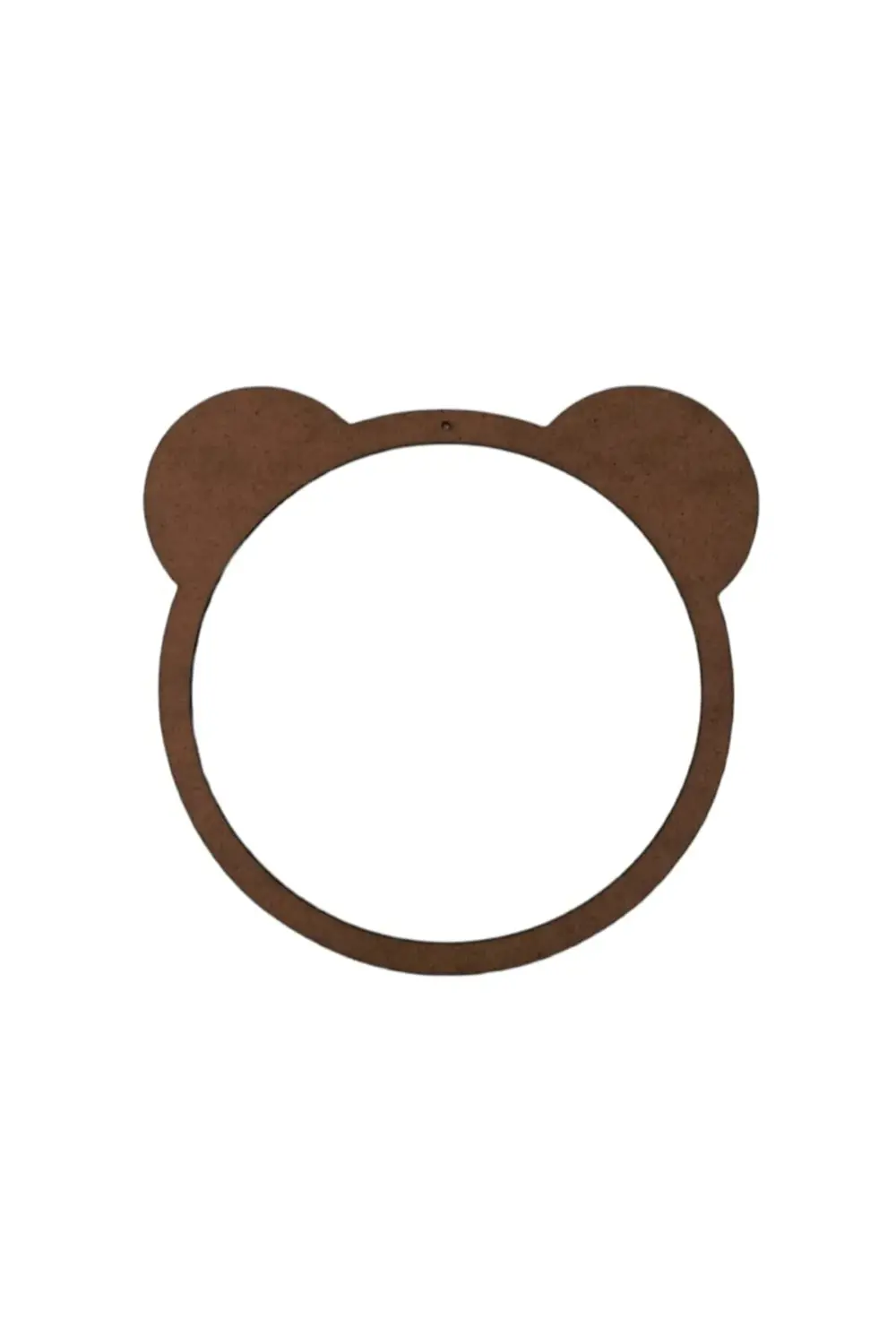 Leylaser Ayıcık Kulaklı 3 Mm Ham Mdf Kasnak 30 Cm