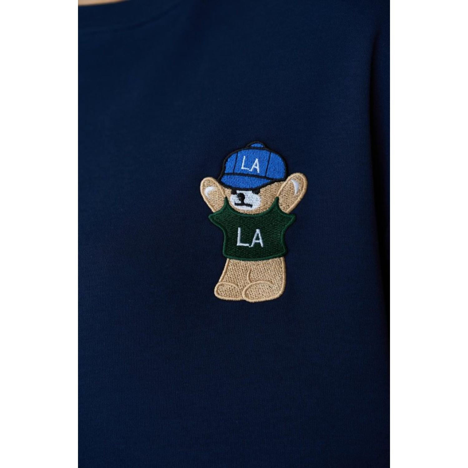 Ayıcık Nakışlı SweatShirt - Lacivert