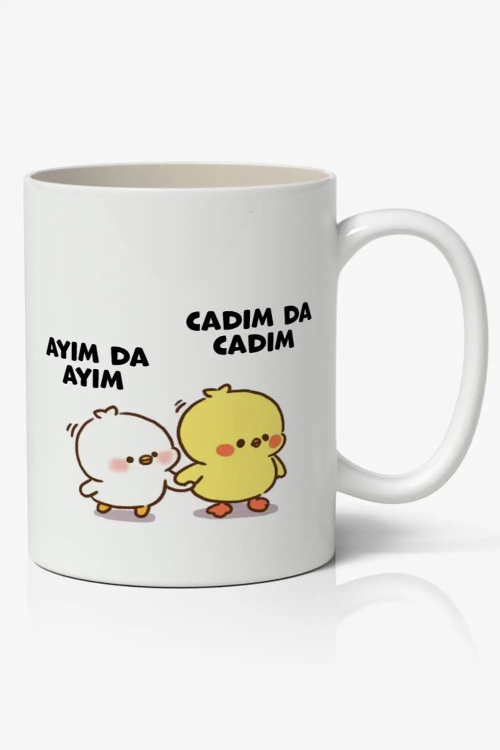 Ayım da Ayım, Cadım da Cadım Sevimli Civcivler Tasarımlı Kupa Bar Ayım da Ayım, Cadım da Cadım Sevimli Civcivler Tasarımlı Kupa Bar